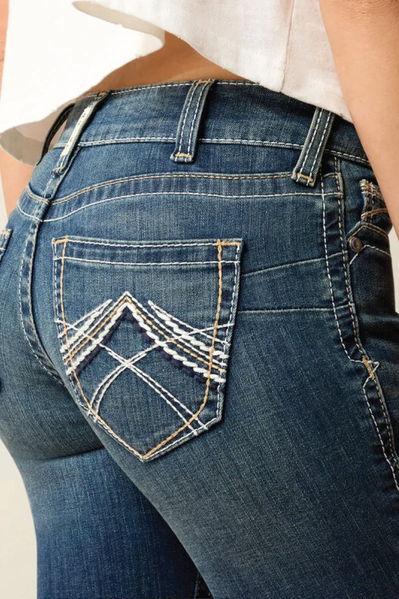 Mid Rise Whipstitch Bootcut Jeans sold by Below the Belt product image thumbnail 4