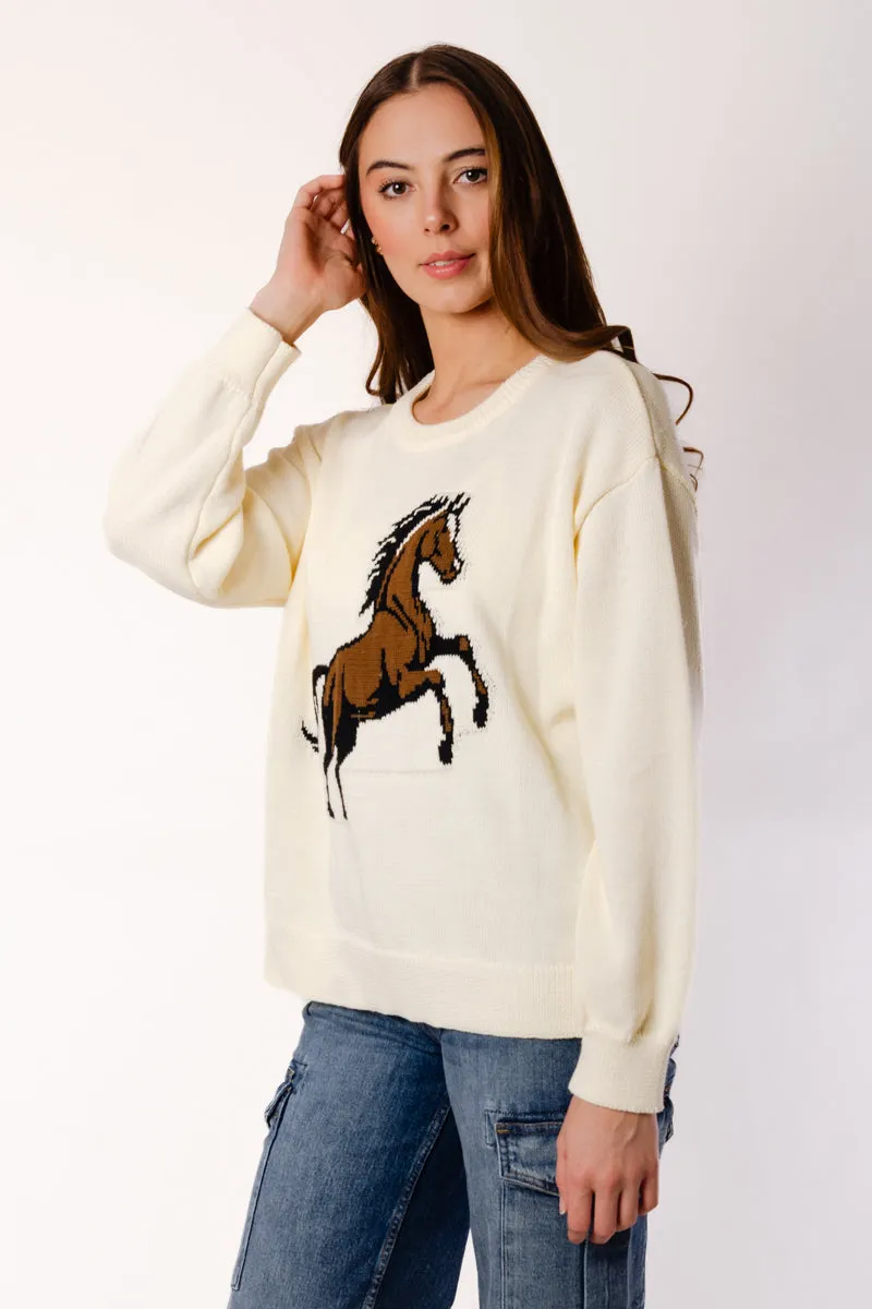 Horse Sweater sold by Below the Belt product image thumbnail 4