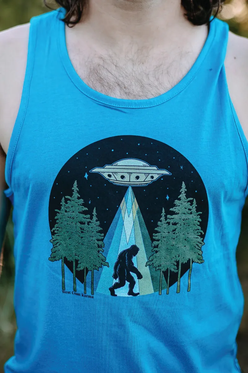 Sasquatch Abduction Tank sold by Below the Belt product image thumbnail 2