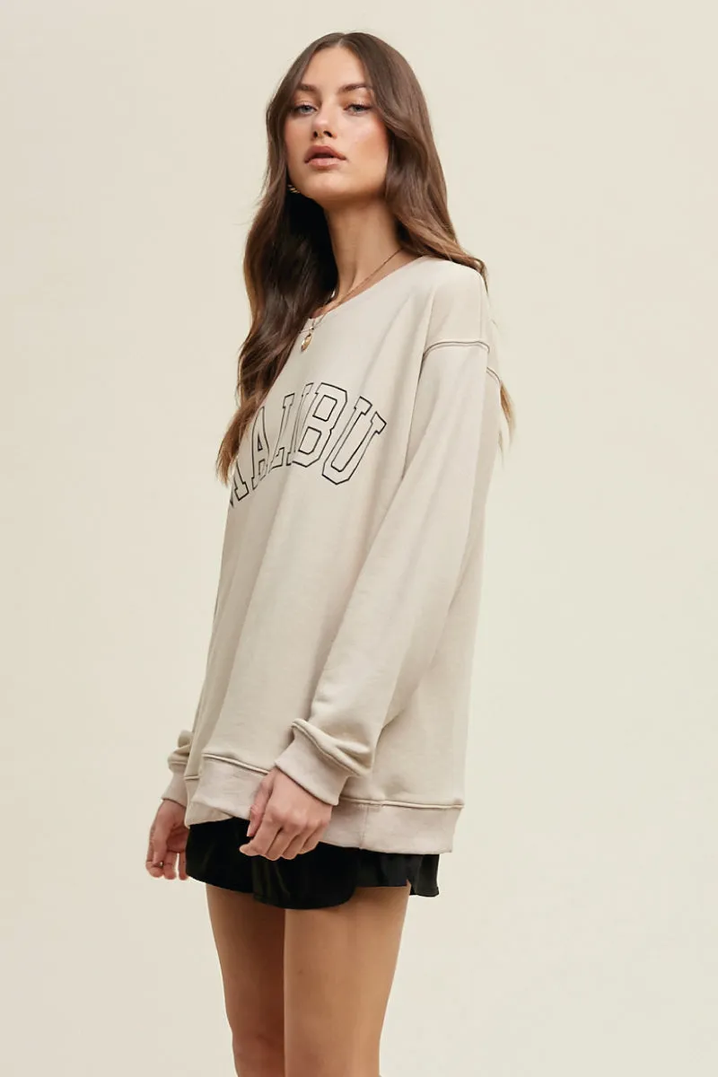 Malibu Sweatshirt sold by Below the Belt product image thumbnail 3