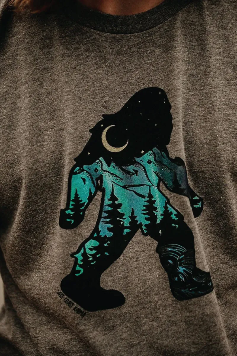 Sasquatch Northern Lights Tee sold by Below the Belt product image thumbnail 3