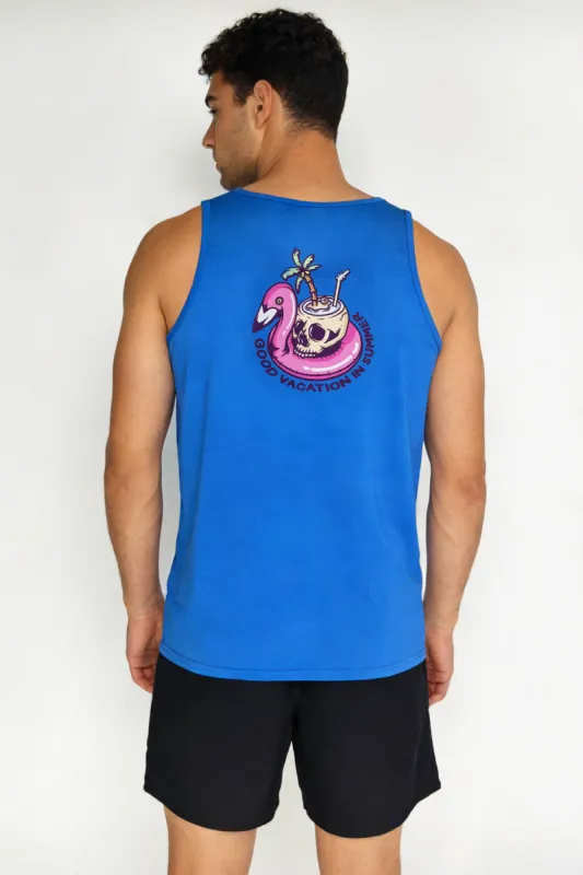 Skull Floatie Tank sold by Below the Belt
