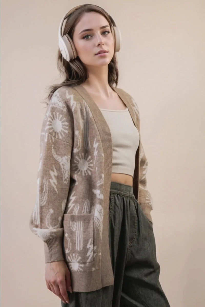 Desert Daydream Cardigan sold by Below the Belt product image thumbnail 3