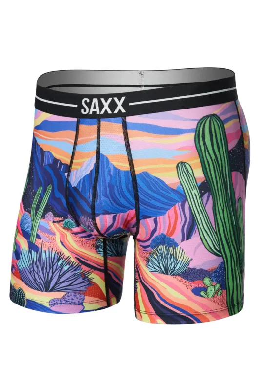 Volt Breathable Mesh Boxer Brief made by SAXX