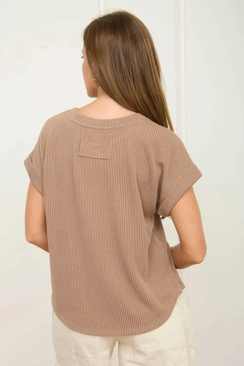 Rib Crew Tee sold by Below the Belt product image thumbnail 2