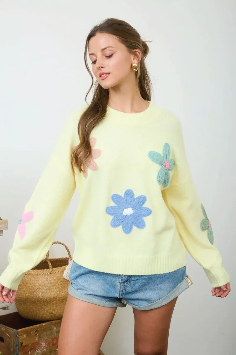 Blooming Days Sweater sold by Below the Belt