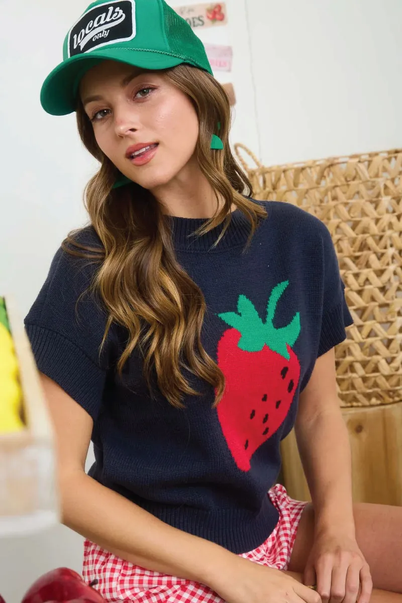 Strawberry Sweater sold by Below the Belt product image thumbnail 3