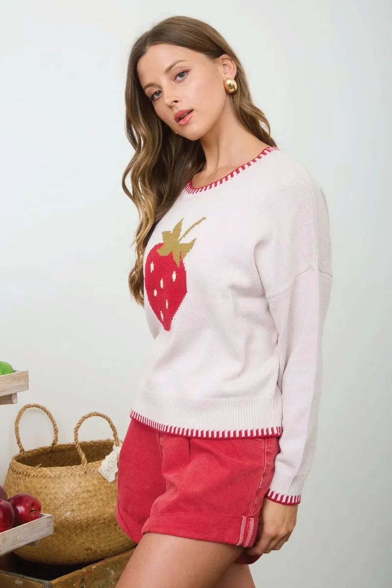 Strawberry Sweater sold by Below the Belt product image thumbnail 4