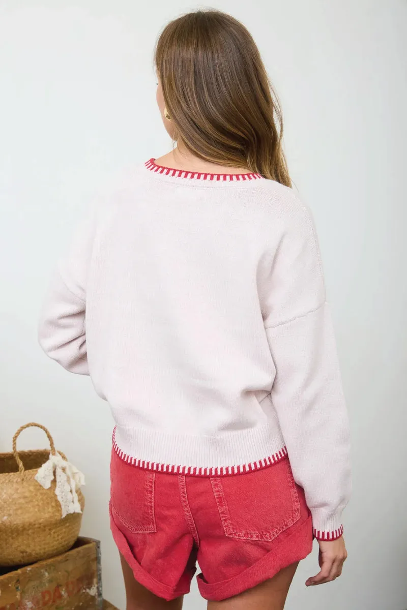 Strawberry Sweater sold by Below the Belt product image thumbnail 2