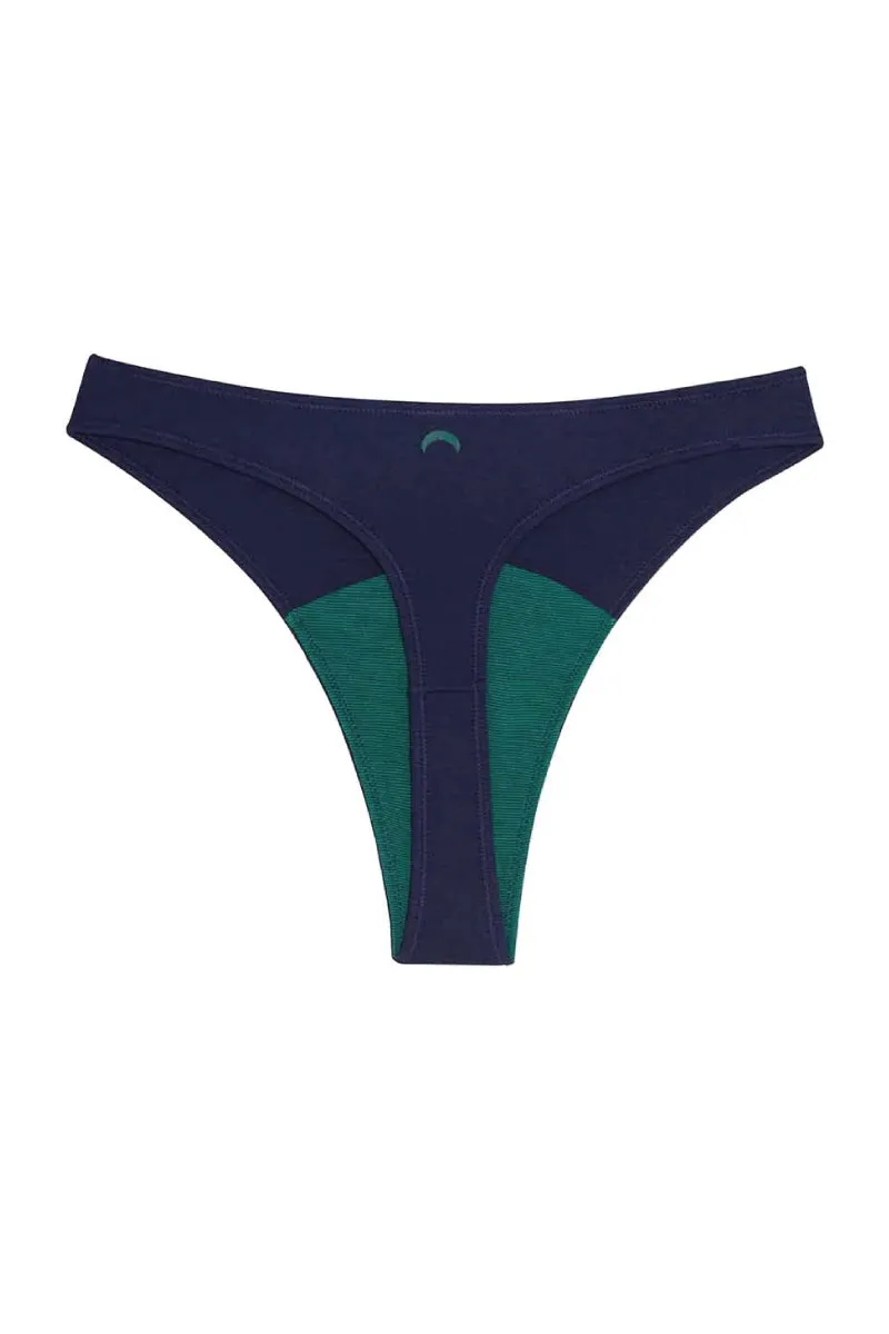 High Rise Thong - Navy sold by Below the Belt product image thumbnail 3