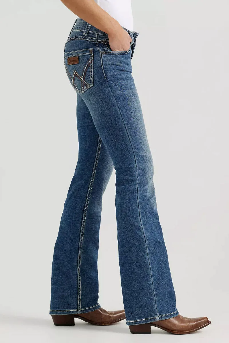 Retro Mae Mid Rise Bootcut Jeans sold by Below the Belt product image thumbnail 3