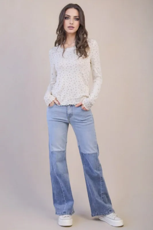 Floral Henley made by Very J