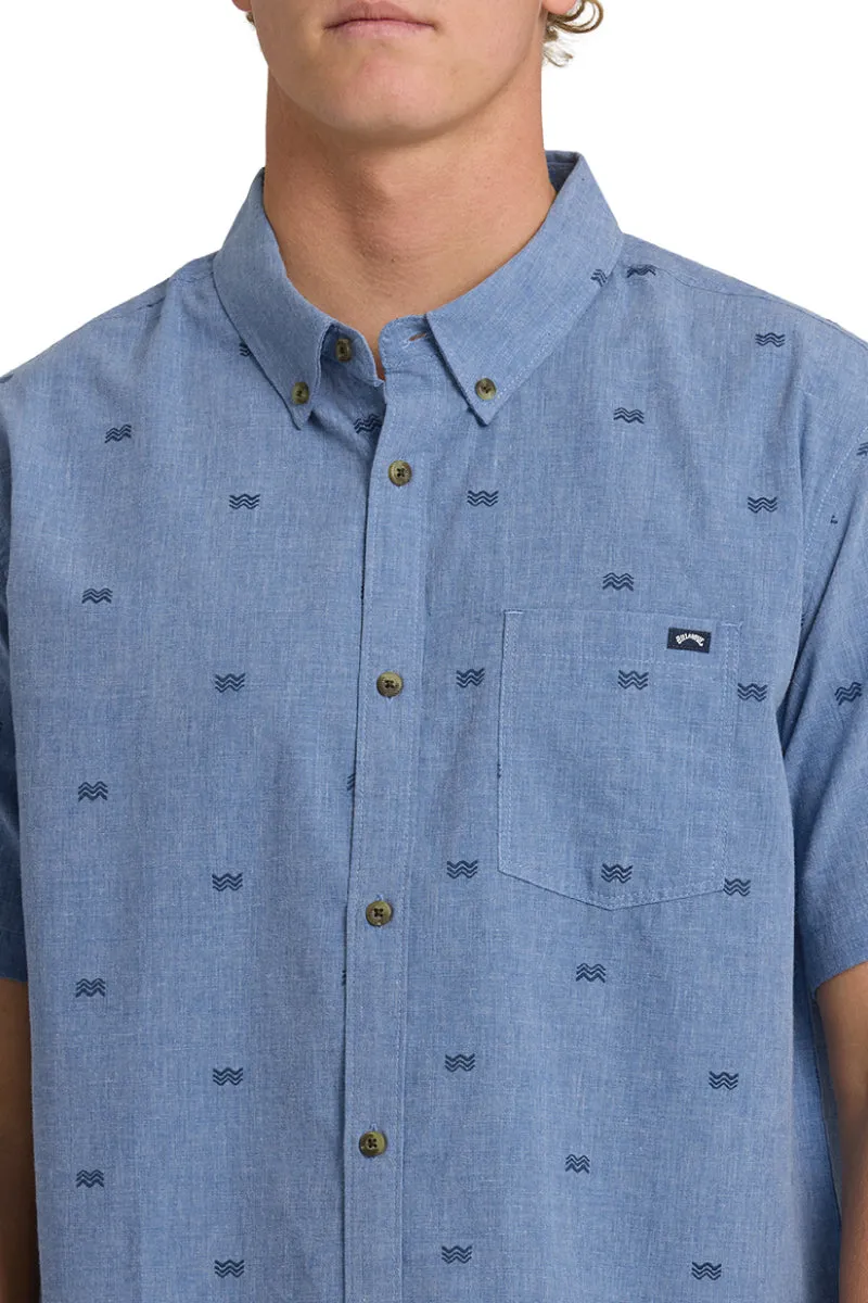 All Day Jacquard Short Sleeve Shirt sold by Below the Belt product image thumbnail 2