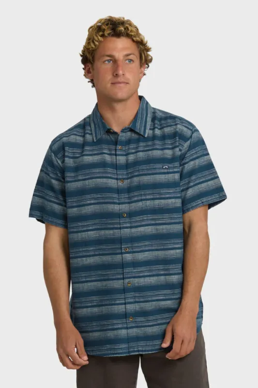 All Day Stripe Short Sleeve Shirt made by Billabong
