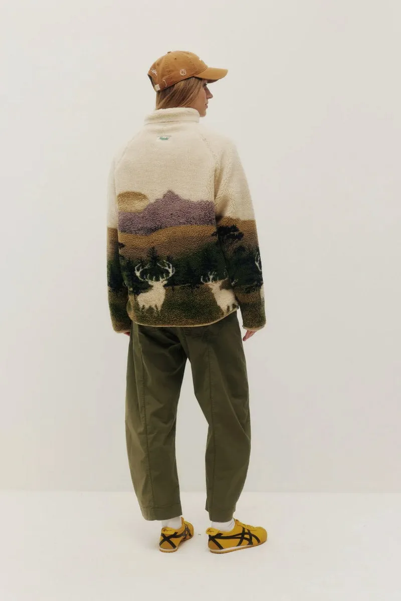 Printed Sherpa Jacket sold by Below the Belt product image thumbnail 3