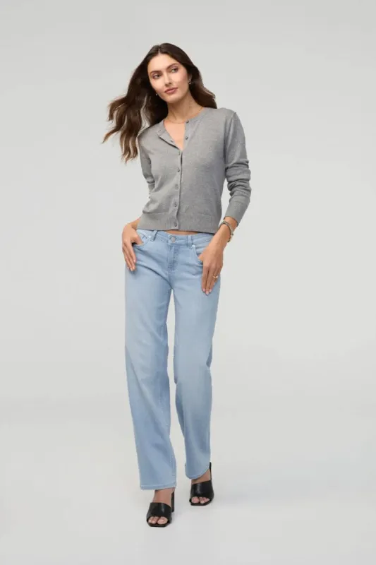 Performance Denim Mid Rise Straight sold by Below the Belt