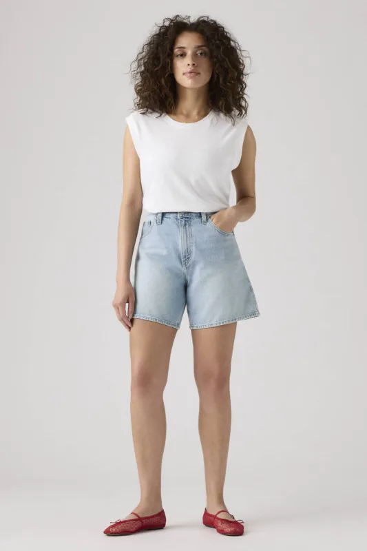 High Rise Baggy Shorts made by Levi's