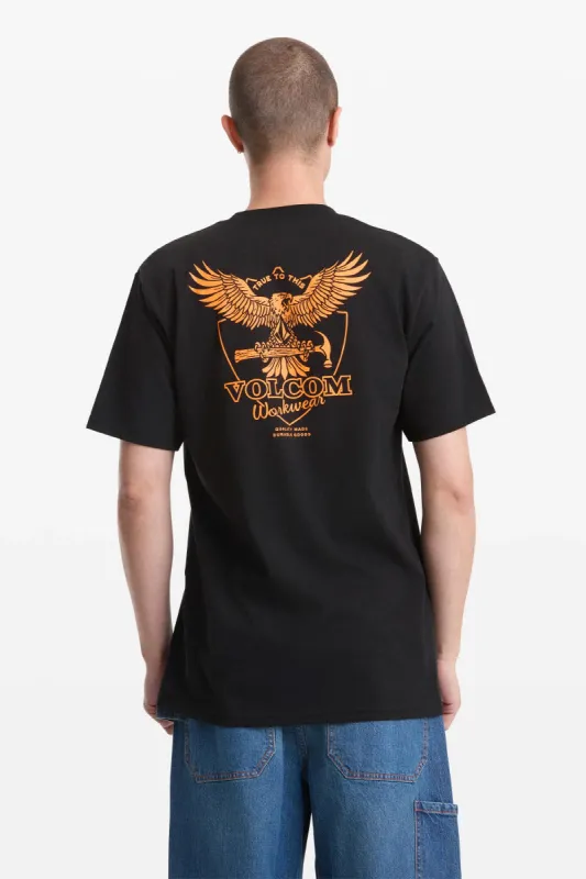 Hammered Split Tee sold by Below the Belt