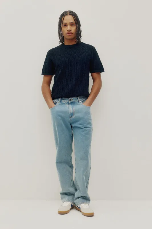 Wave Knit Tee made by Kuwallatee