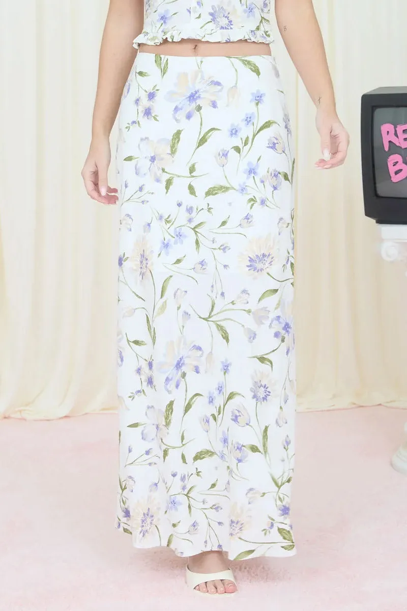 Tropical Secret Linen Maxi Skirt sold by Below the Belt product image thumbnail 2