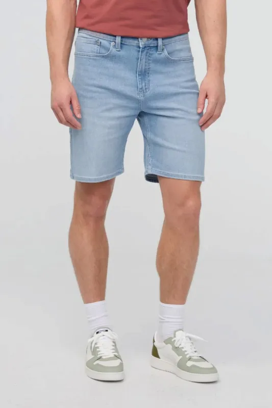 Performance Denim+ Relaxed Shorts made by DUER