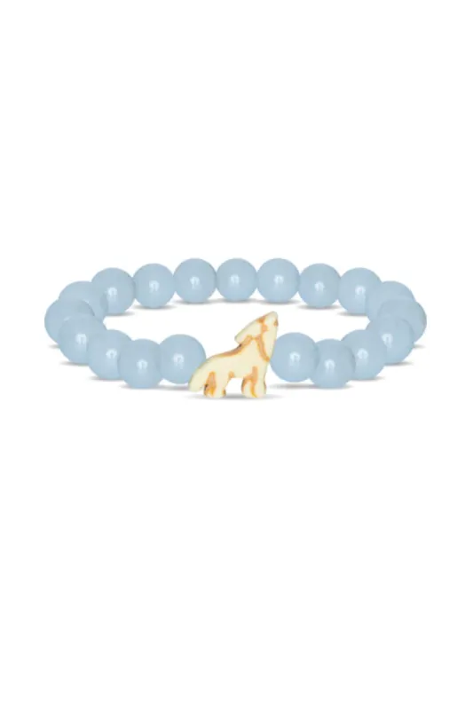 The Scout Bracelet - Red Wolf made by Fahlo