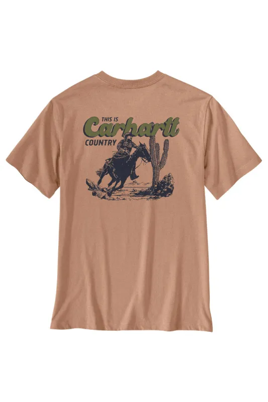 Irvine Relaxed Horse Tee made by Carhartt