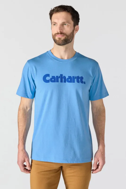 Irvine Relaxed Logo Tee made by Carhartt