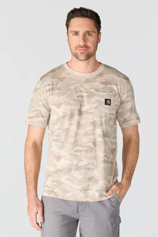 Irvine Relaxed Camo Tee made by Carhartt