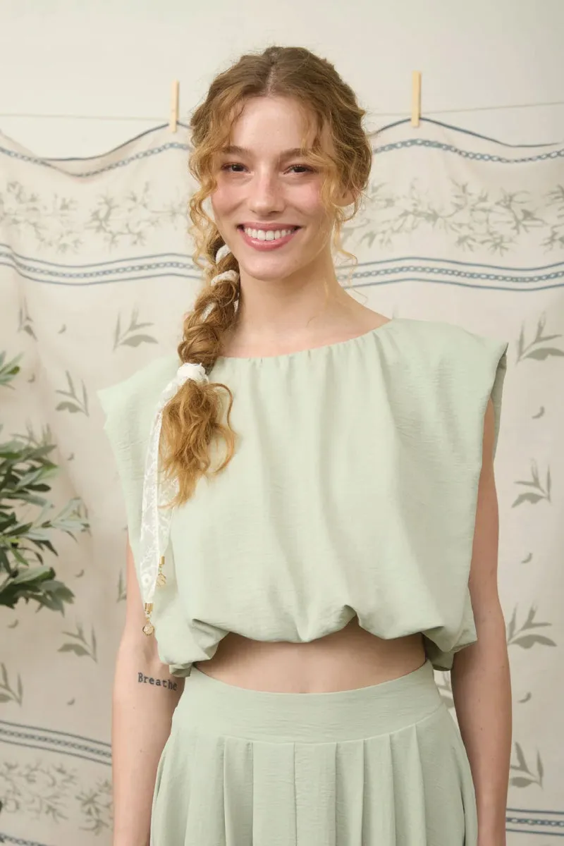 Balloon Crop Top sold by Below the Belt product image thumbnail 3