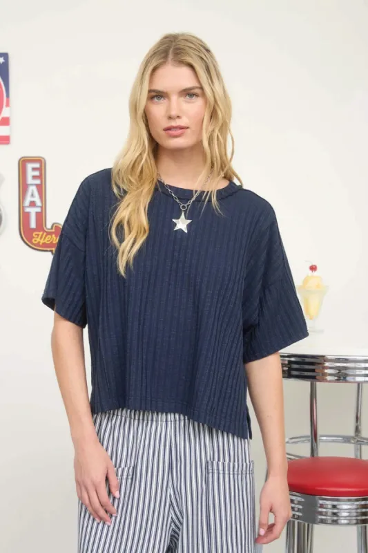 Star Patch Top made by Blu Pepper