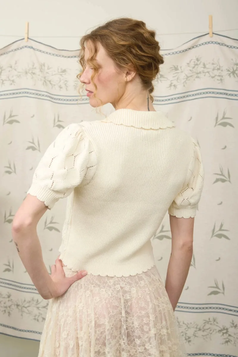 Floral Tie Cardigan sold by Below the Belt product image thumbnail 2