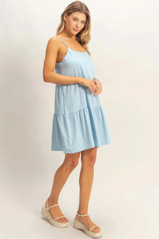 Tiered Mini Dress made by Double Zero