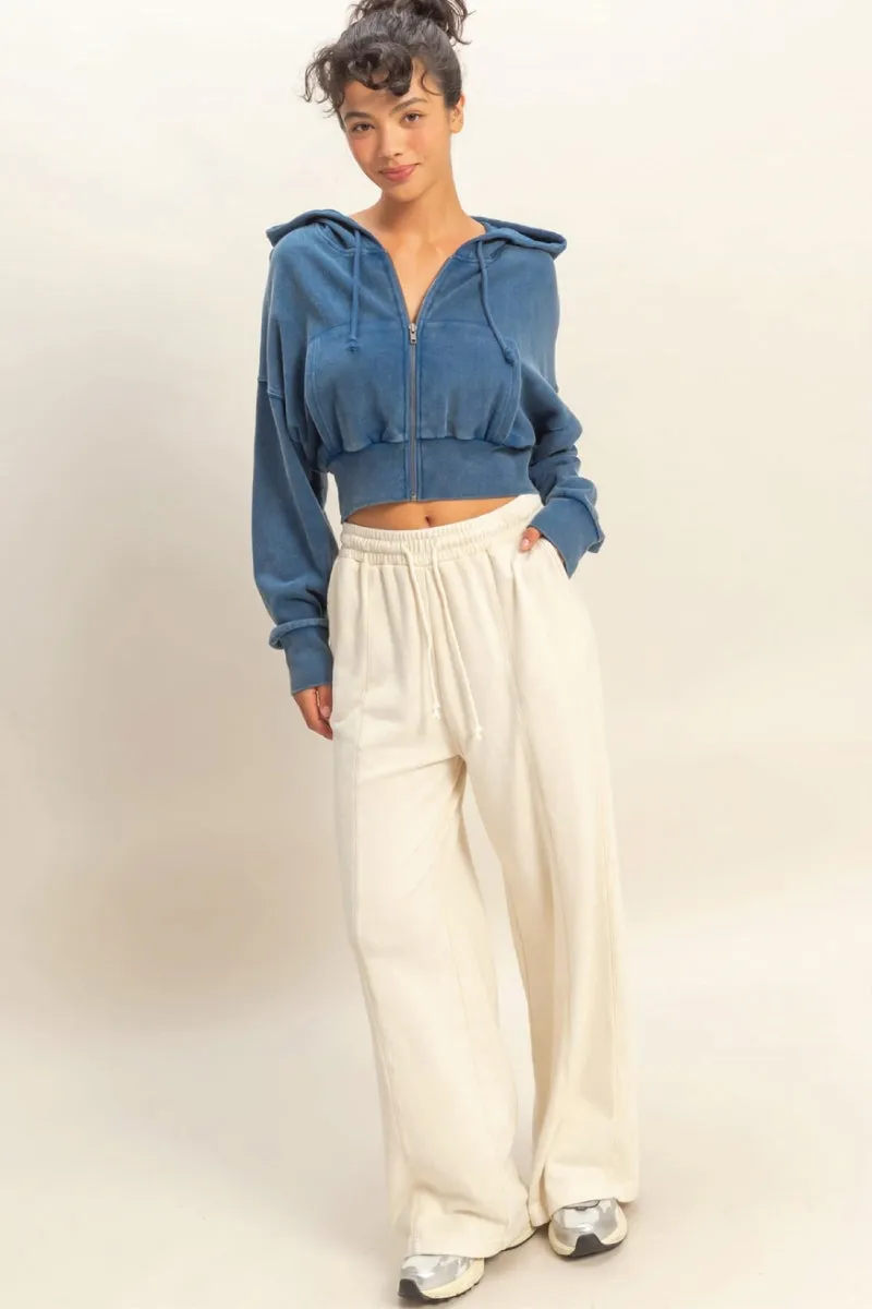 French Terry Wide Leg Sweatpants sold by Below the Belt product image thumbnail 4