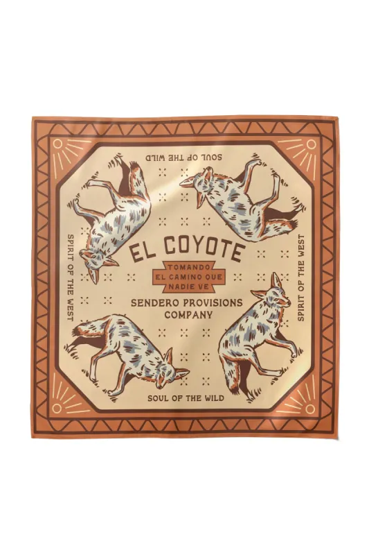Coyote Bandana made by Sendero Provisions CO