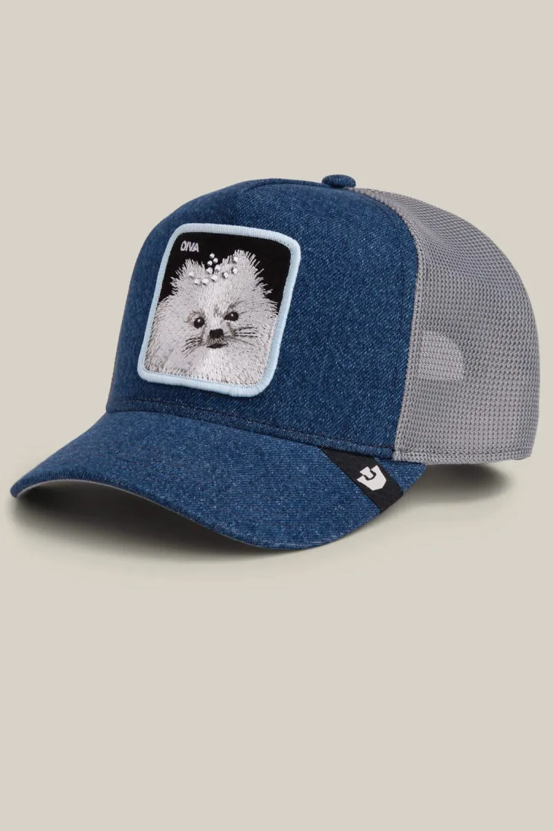 Unisex Diva Dawg Trucker Hat sold by Below the Belt product image thumbnail 2