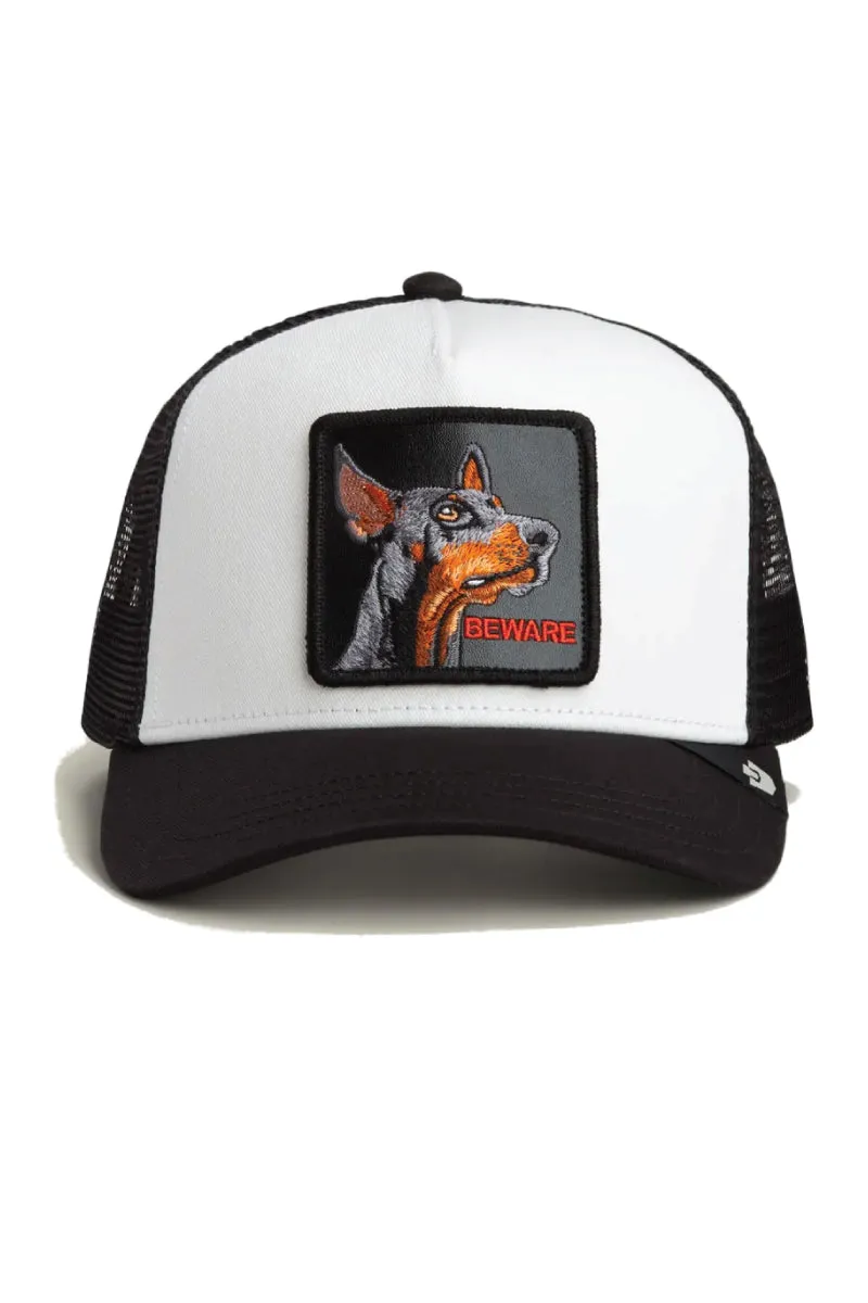 Unisex Beware Trucker Hat sold by Below the Belt