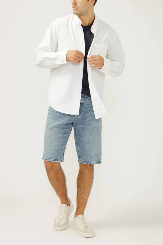 Zac Relaxed Fit Shorts made by Silver Jeans