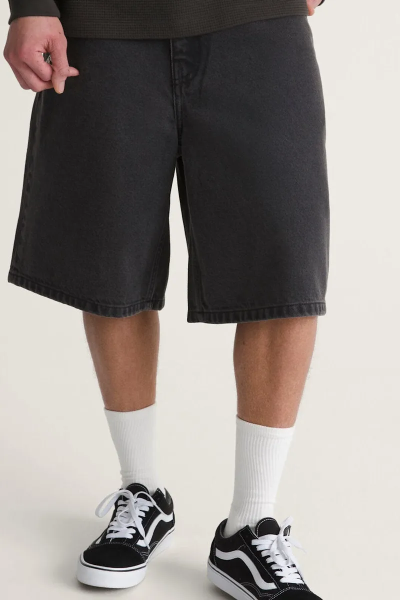 Check-5 Baggy Denim Shorts sold by Below the Belt product image thumbnail 3