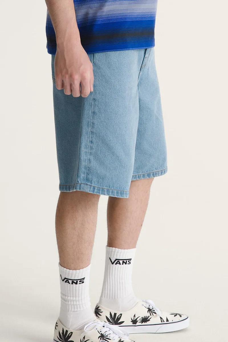 Check-5 Baggy Denim Shorts sold by Below the Belt product image thumbnail 4