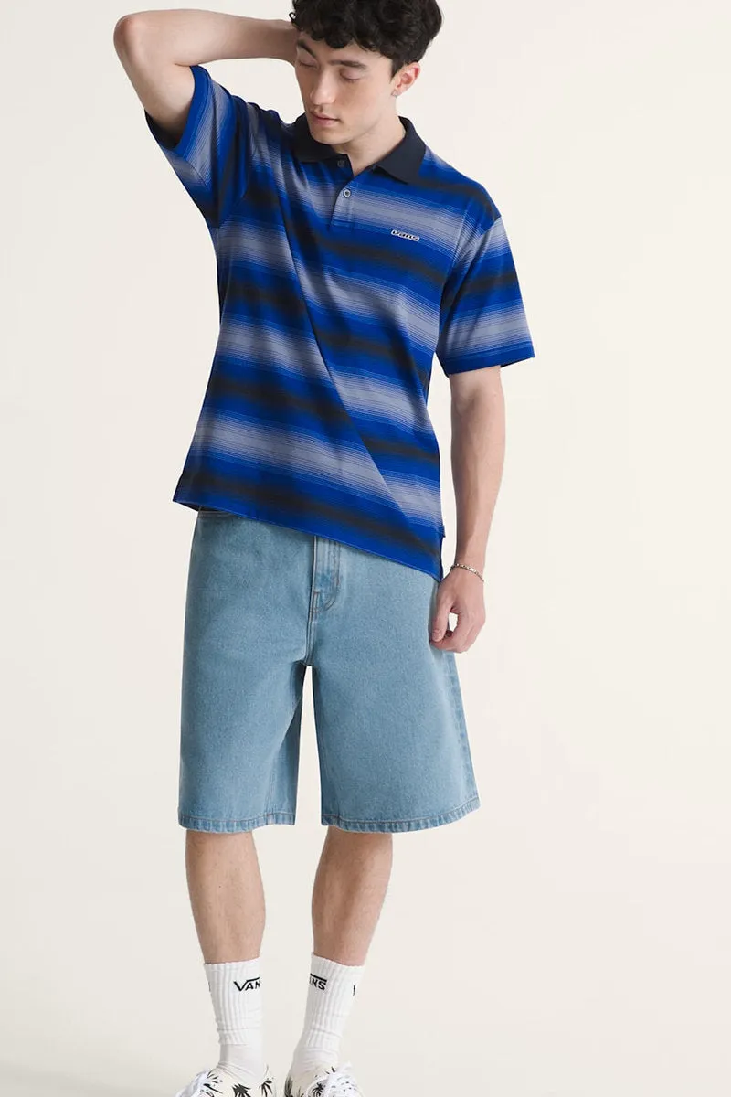 Check-5 Baggy Denim Shorts sold by Below the Belt