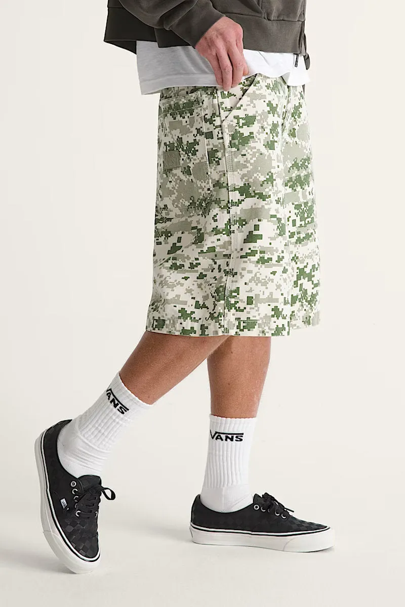 Check-5 Baggy Canvas Shorts sold by Below the Belt product image thumbnail 3