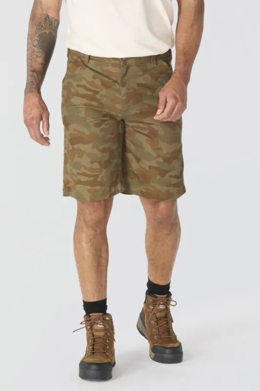 Relaxed Rigby Dungaree Shorts made by Carhartt