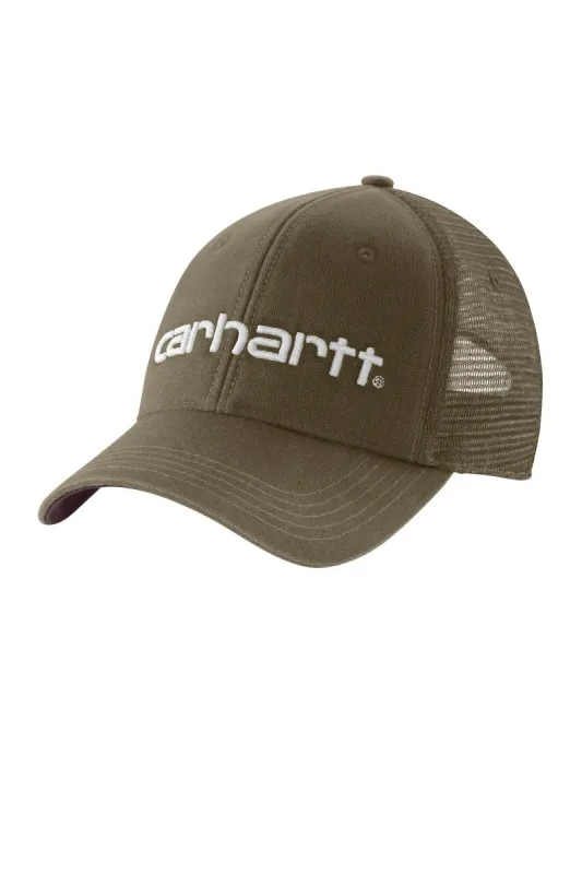Canvas Mesh Back Logo Cap made by Carhartt