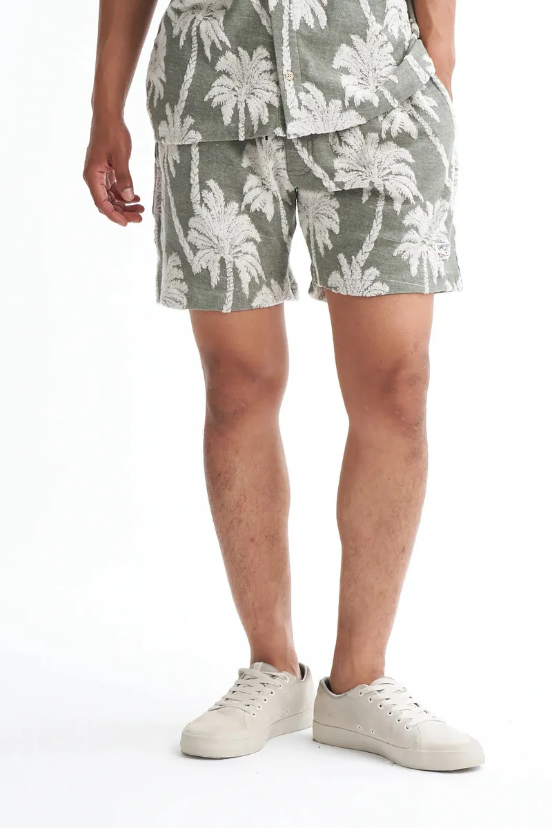 Palms Down Exotica Elastic 17 Shorts sold by Below the Belt product image thumbnail 3