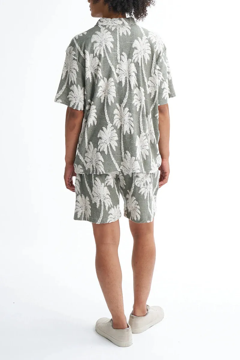 Palms Down Exotica Elastic 17 Shorts sold by Below the Belt product image thumbnail 2