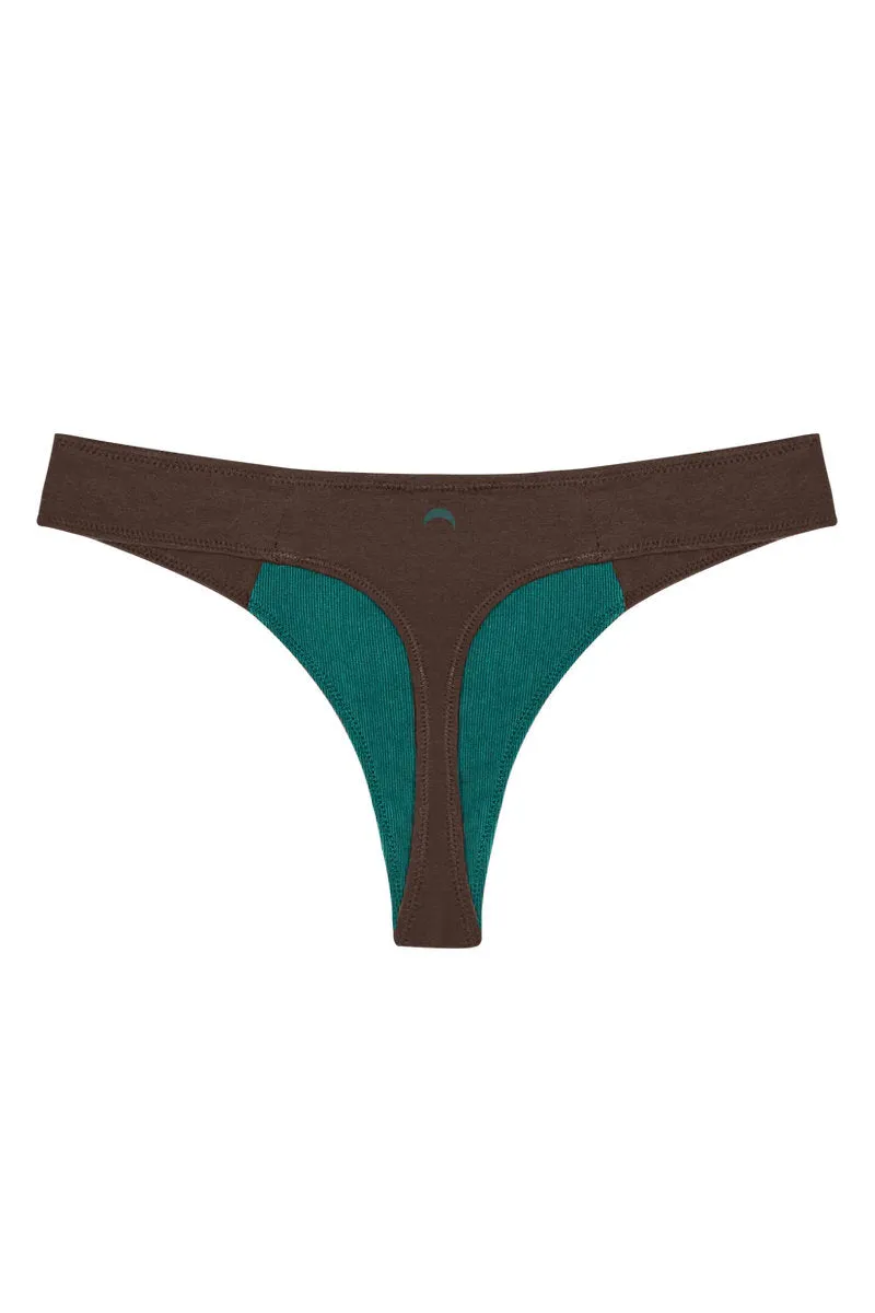 Low Profile Thong - Brown sold by Below the Belt product image thumbnail 3