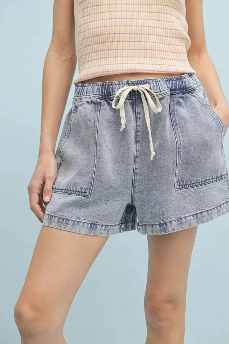 Tencel Drawstring Shorts sold by Below the Belt product image thumbnail 4