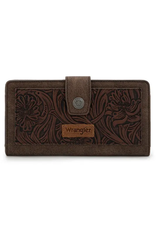 Western Floral Wallet made by Wrangler