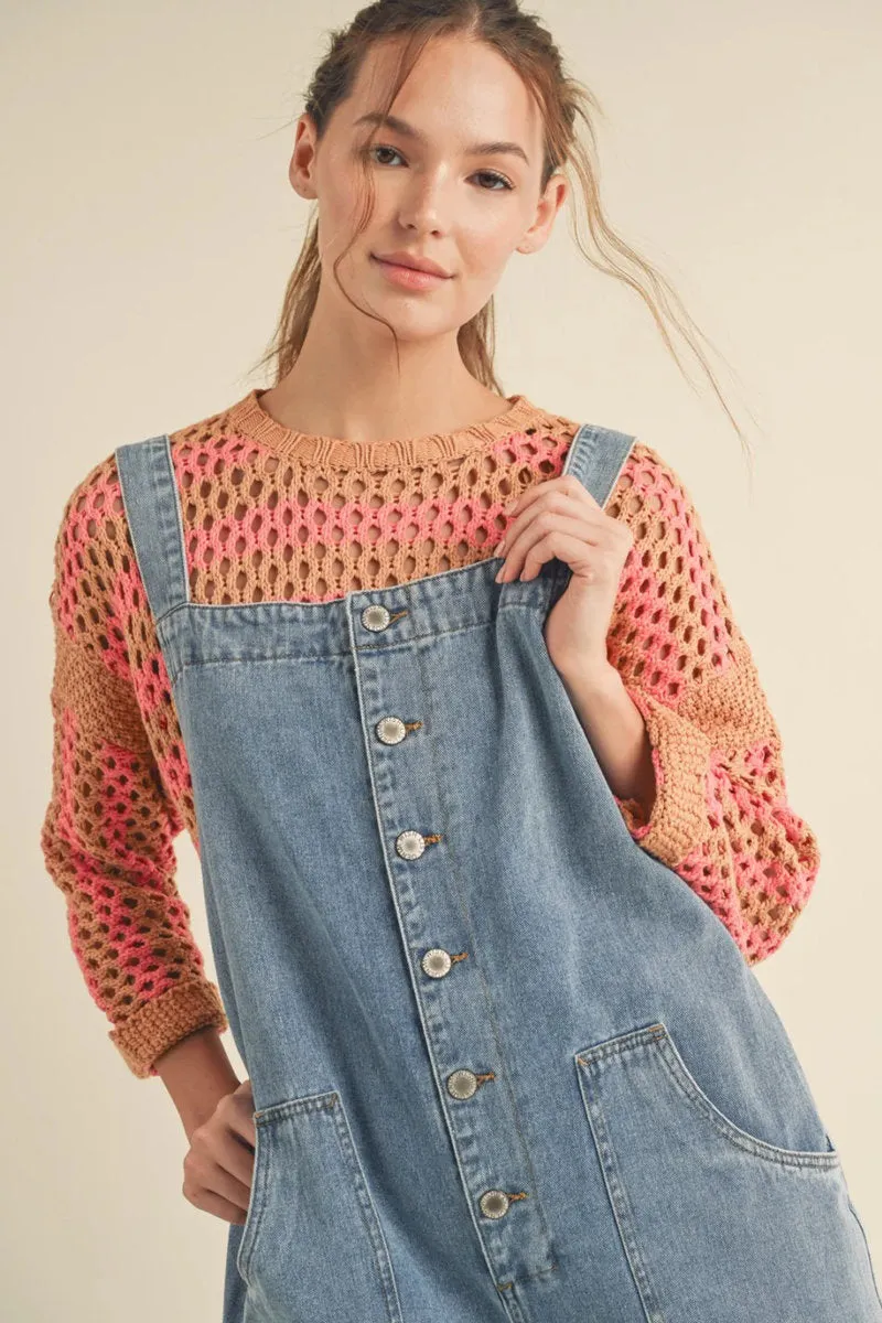 Denim Overalls sold by Below the Belt product image thumbnail 2